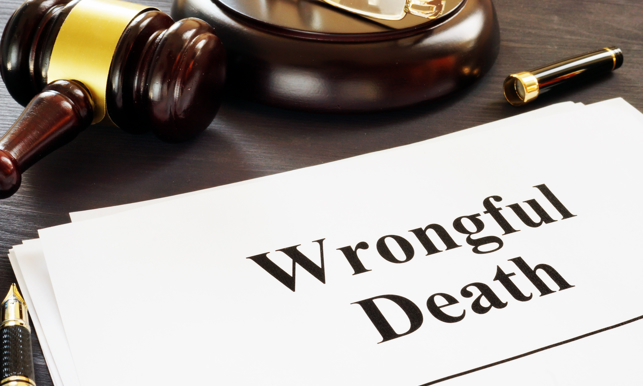 Wrongful Death Report And Gavel